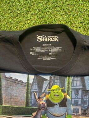 Y2K Shrek t- shirt